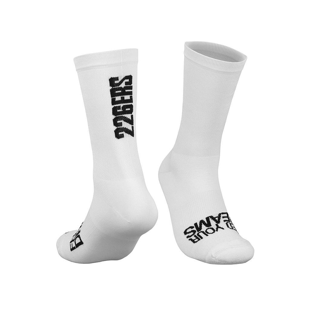 CALCETIN SPORT WHITE RISE