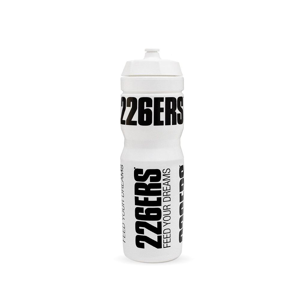 BOTTLE 1l WHITE - BLACK LOGO