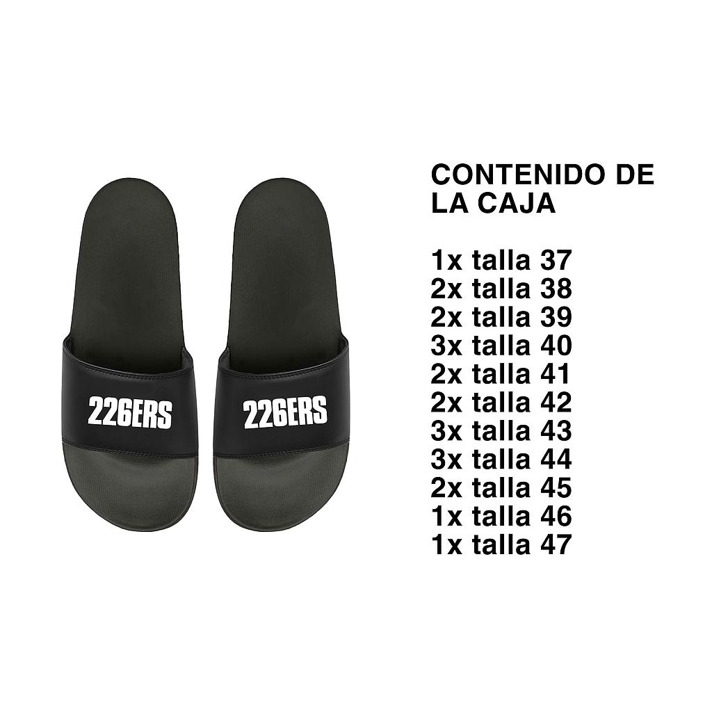 CAJA FLIP FLOP BLACK  37-47